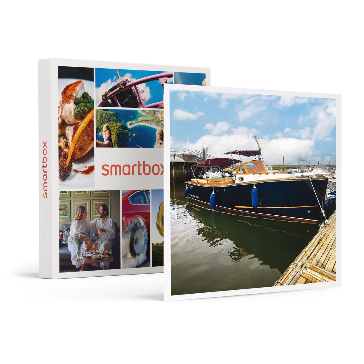 Smartbox Excusion en bateau et dégustation locale pour 2 personnes près d'Arcachon - Coffret Cadeau Multi-thèmes