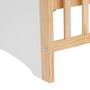 Voir la diapositive 3 : Atmosphera Kids Lit Bébé  Kima  60x120cm Blanc & Naturel