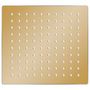 Voir la diapositive 2 : VIDAXL Pomme de douche pluie Acier inoxydable 20x20 cm Carree Dore