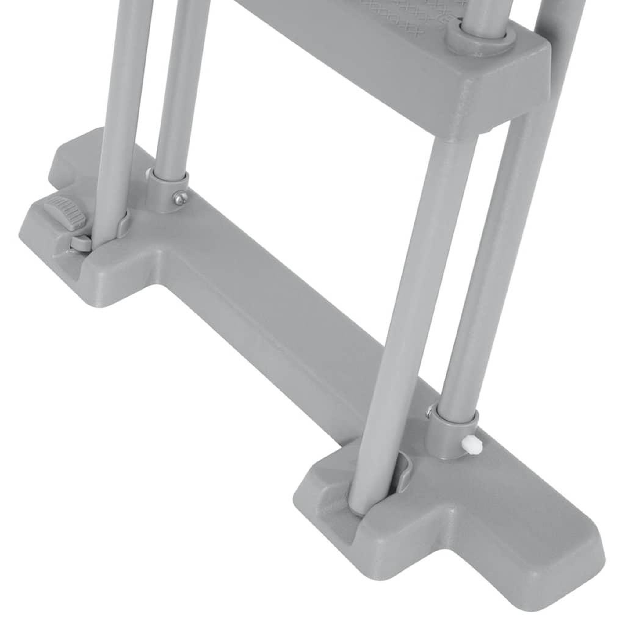 Voir la diapositive 5 : BESTWAY Bestway Echelle de piscine a 4 marches Flowclear 122 cm