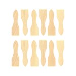 Fackelmann Ensemble de 12 spatules à raclette en bois 13 cm Fackelmann Wood Edition