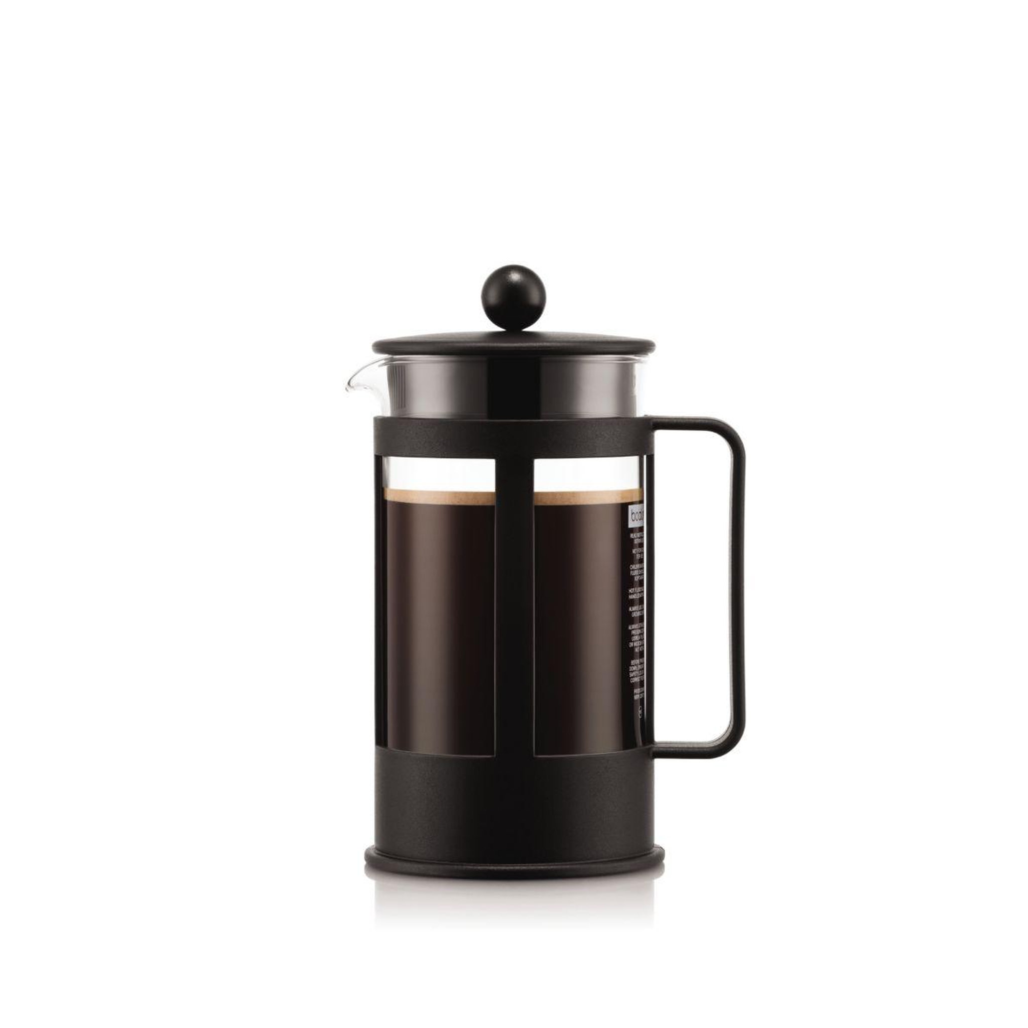 Voir la diapositive 2 : Bodum Cafetière à piston KENYA 8 tasses 1L
