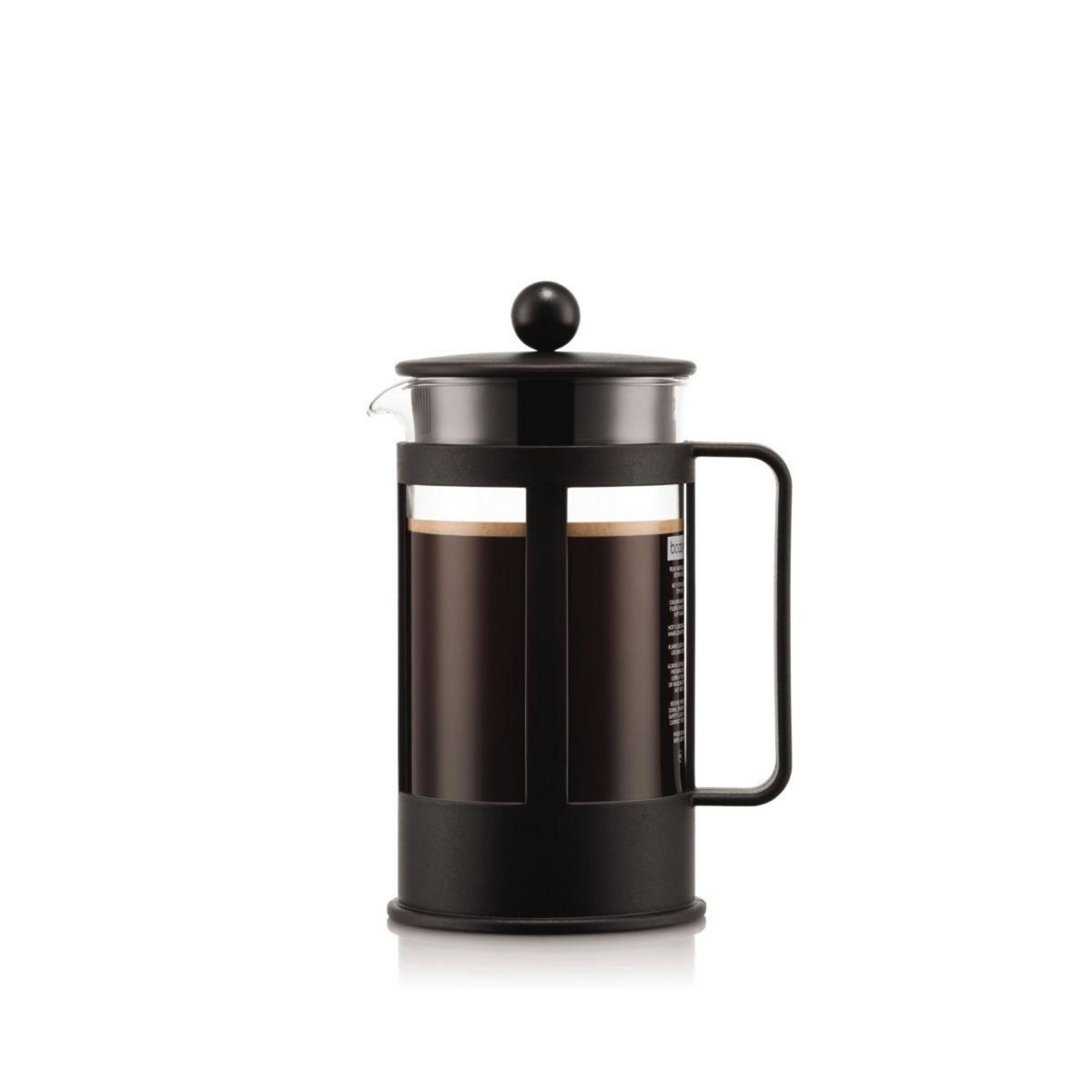 Bodum Cafetière à piston KENYA 8 tasses 1L