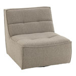 Paris Prix Fauteuil Pivotant  Cosy  97cm Taupe
