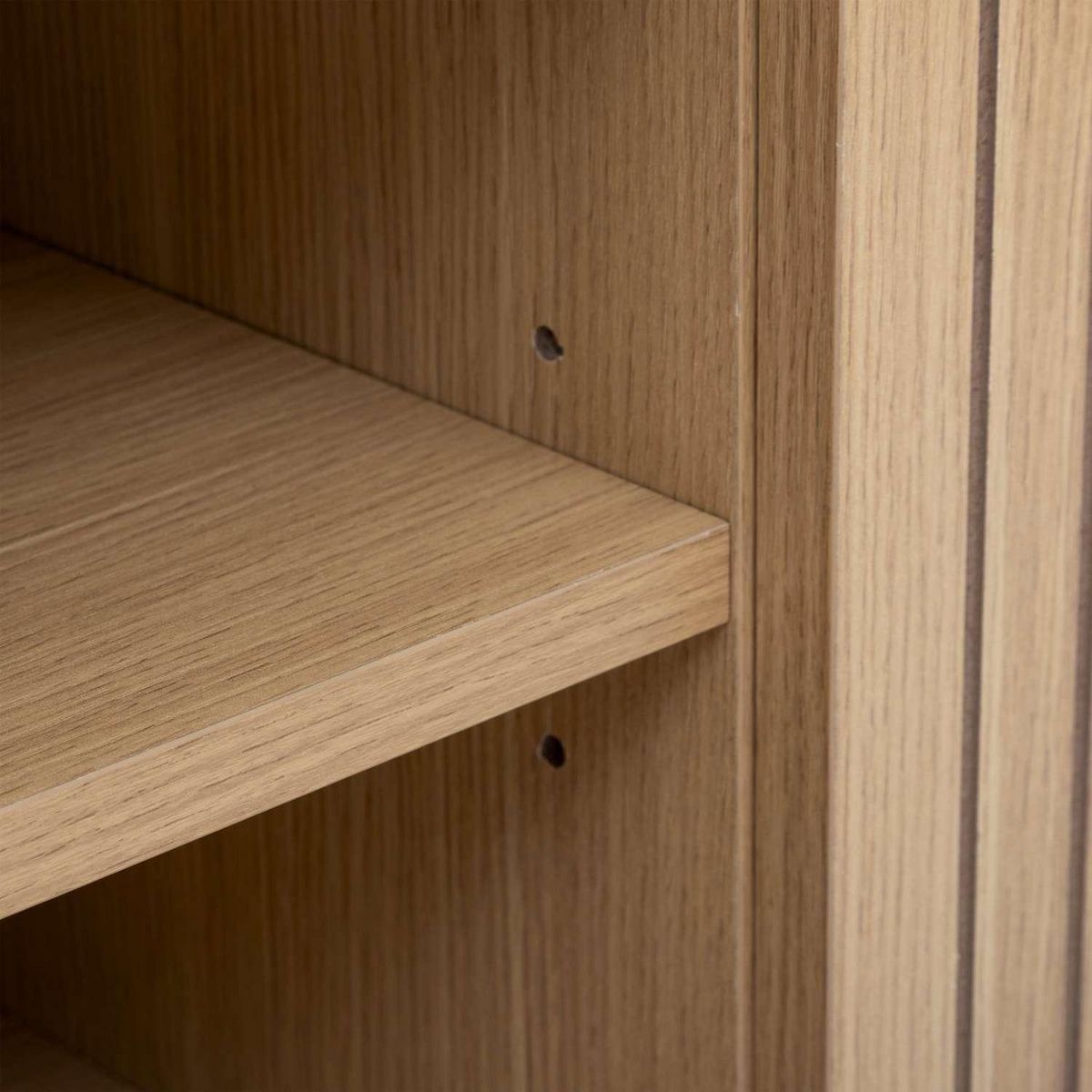 FIVE Meuble TV 2 portes en bois TASSO - Marron