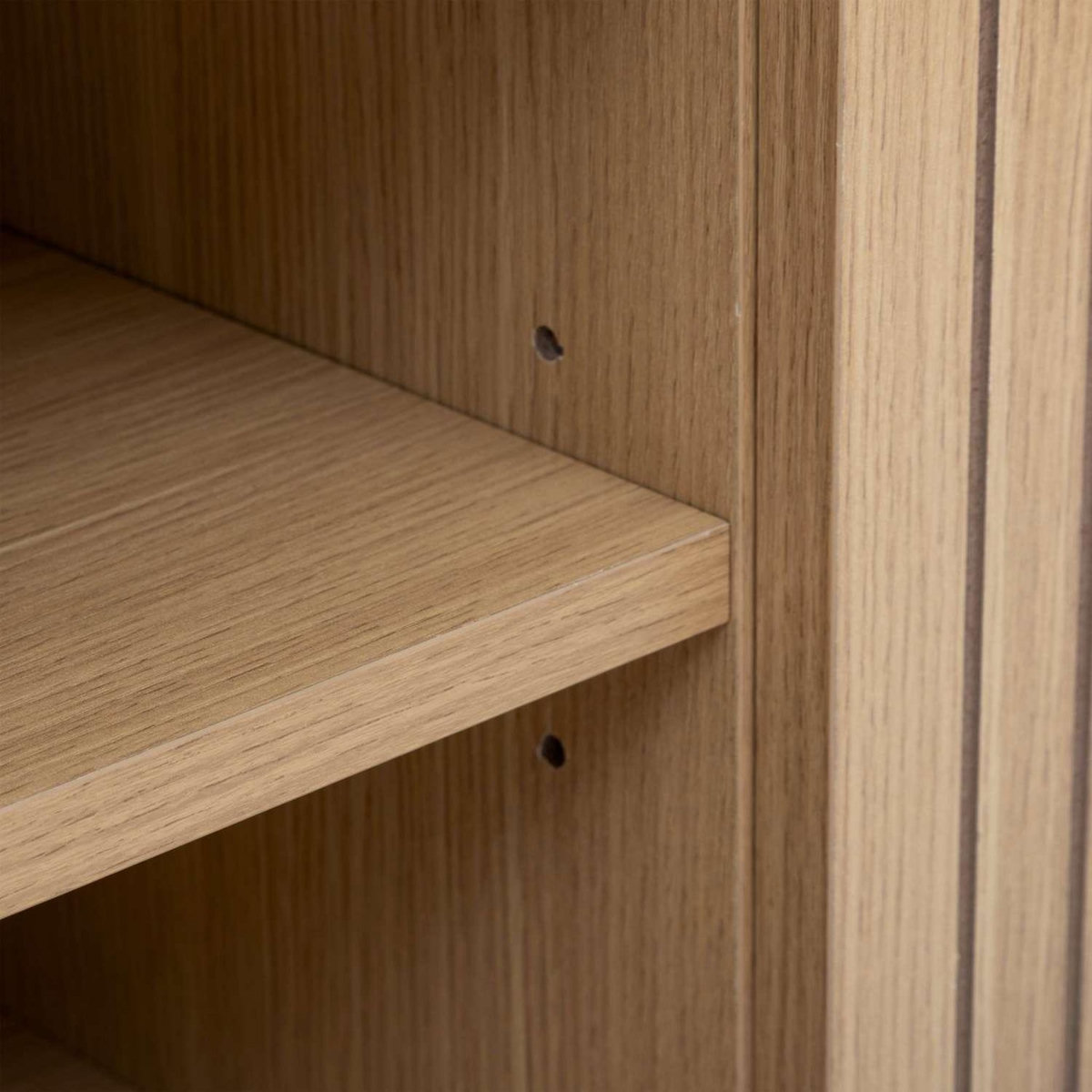 FIVE Meuble TV 2 portes en bois TASSO - Marron