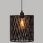 Voir la diapositive 3 : ATMOSPHERA Lampe Suspension en Métal  Cota  31cm Noir