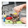 Voir la diapositive 3 : Schleich Station de lavage pour vache, Coffret de jeu avec 1 figurine de vache, 1 veau et 1 figurine humaine - SCHLEICH 42529 FARM WORLD
