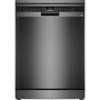 Voir la diapositive 1 : Siemens Lave vaisselle 60 cm SN23EC22AE, varioSpeed Plus, Acier brossé noir