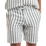 Selected Short Blanc/Marine Rayure Homme Selected Slhregsal. Coloris disponibles : Blanc