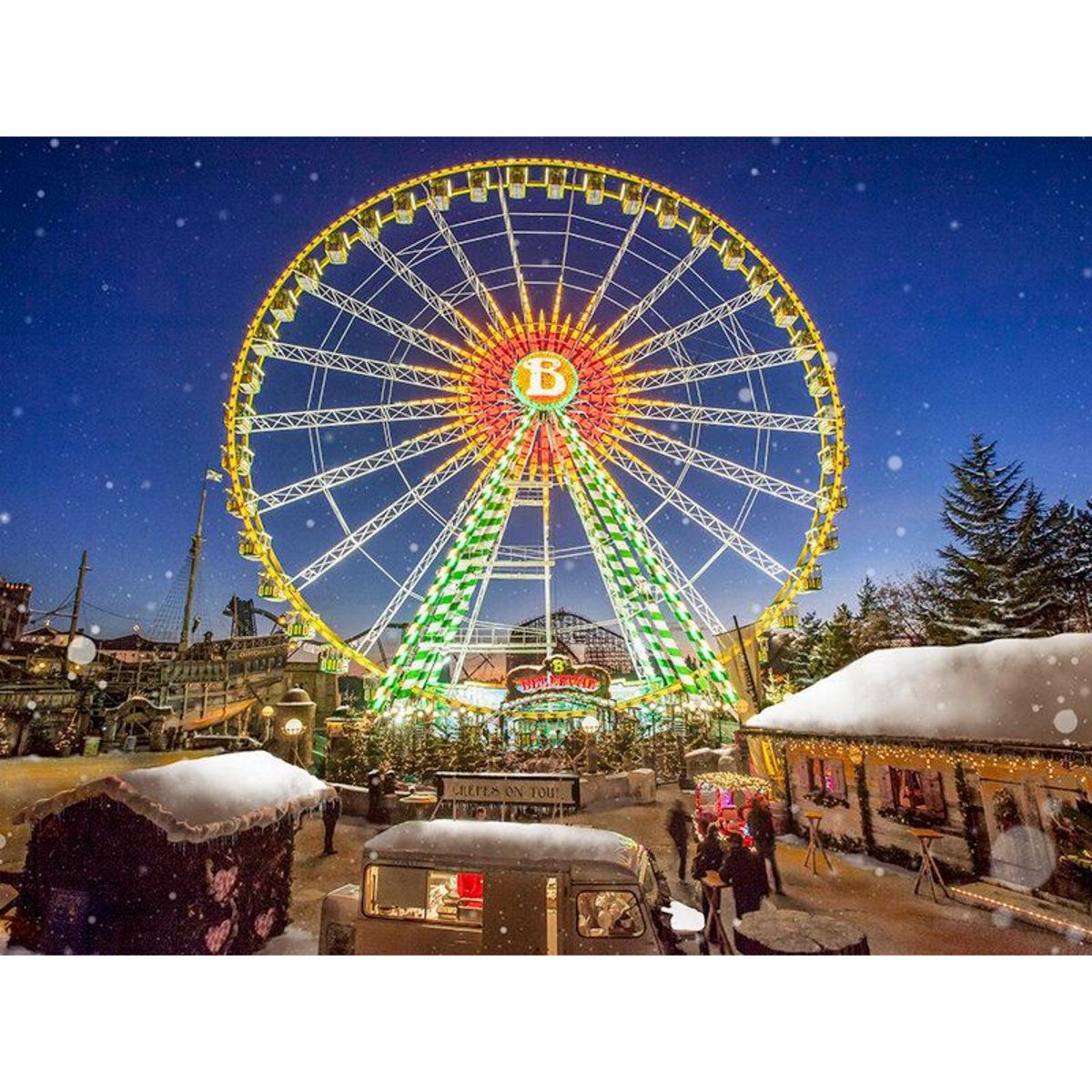 Smartbox Europa-Park 2025 : 1 entrée adulte pour une journée en basse saison - Coffret Cadeau Sport & Aventure