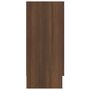 Voir la diapositive 4 : VIDAXL Armoire a vitrine Chene marron 120x30,5x70 cm Bois d'ingenierie