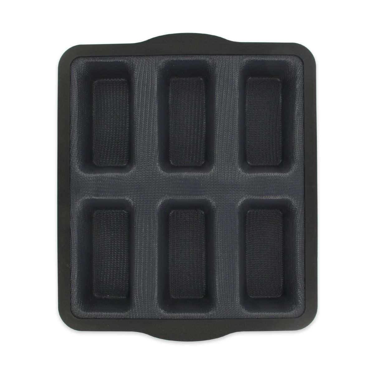 Moule 6 financiers en silicone et fibre de verre
