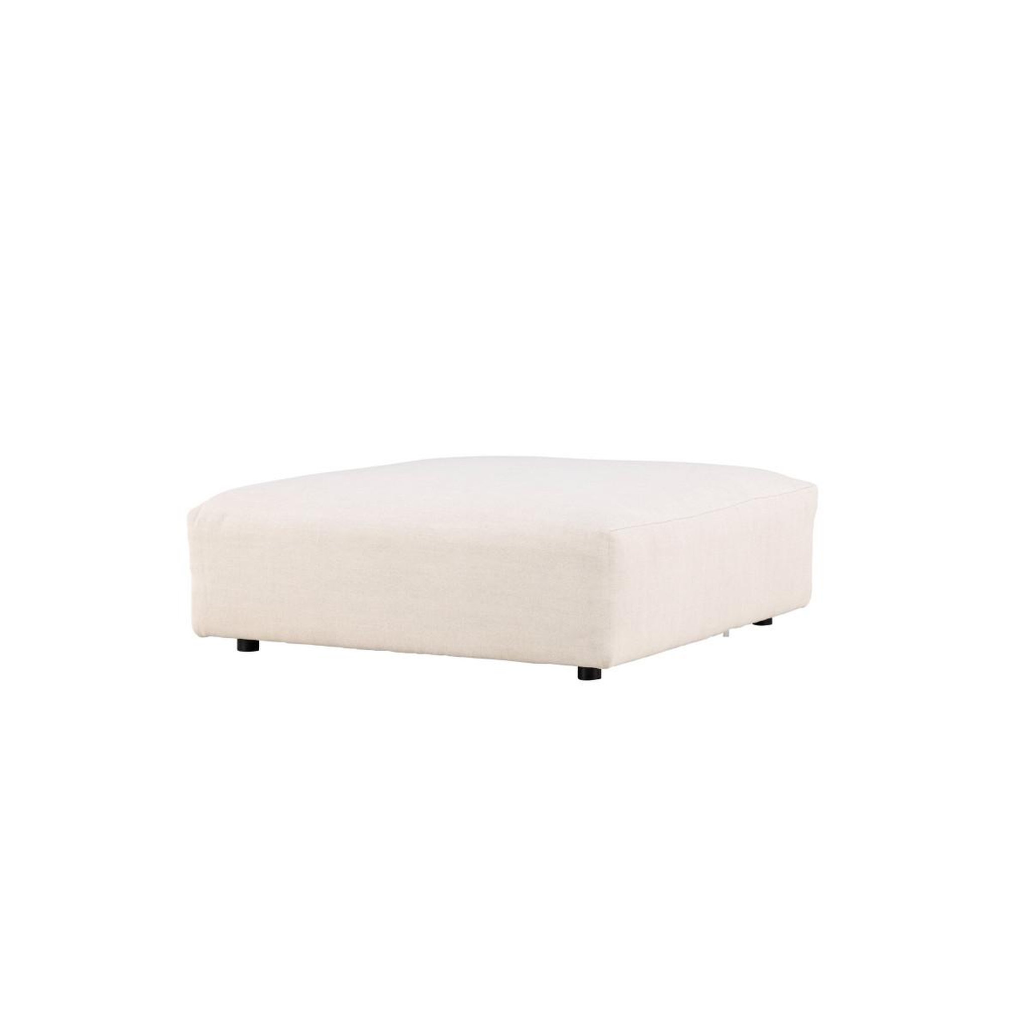 Voir la diapositive 3 : Paris Prix Module pouf de canapé  mavi  105cm beige
