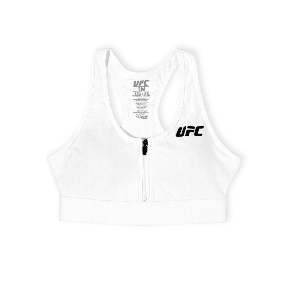 UFC Brassière à bretelles de sport et de fitness - Femme - UFC - Core - Blanc - Taille S