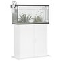 Voir la diapositive 3 : VIDAXL Support pour aquarium blanc 81x36x73 cm bois d ingénierie