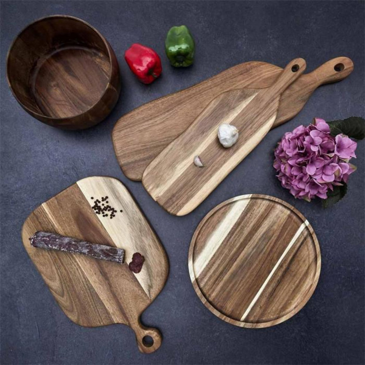 Paris Prix Planche de Présentation  Acacia  45cm Marron