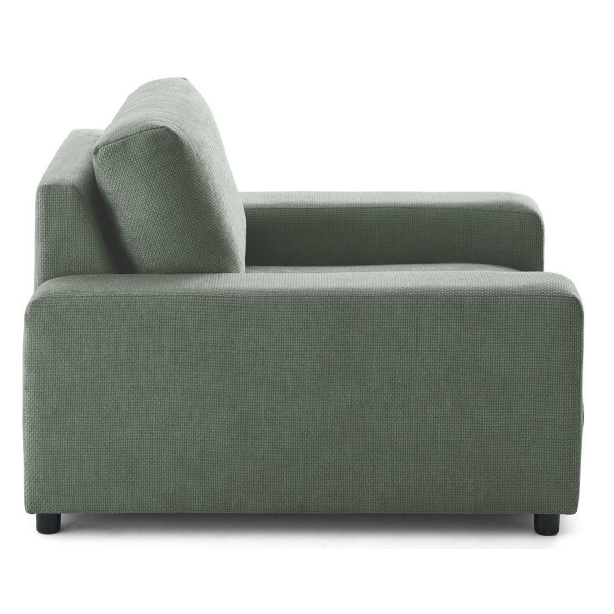 LISA DESIGN Pivoine - fauteuil en velours texturé
