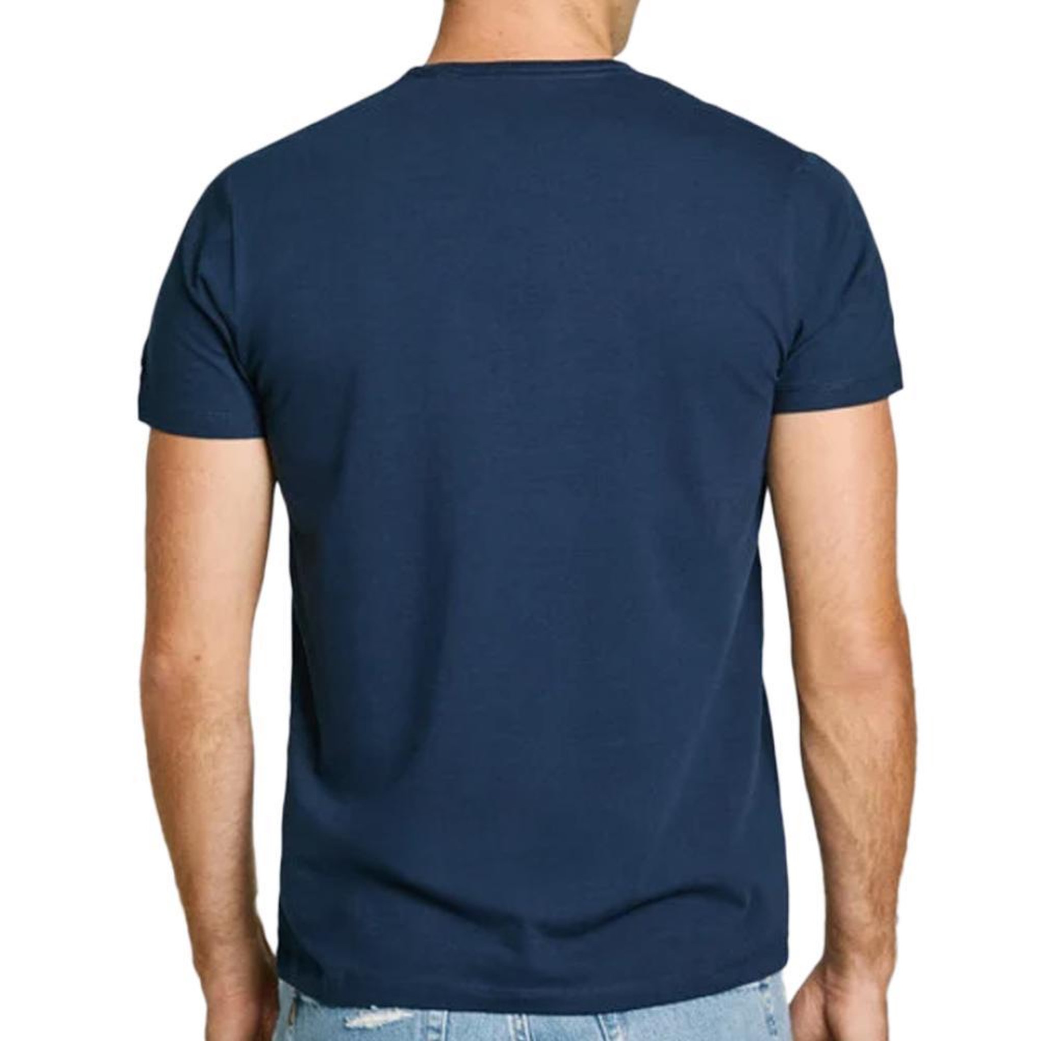 Voir la diapositive 2 : Pepe Jeans T-shirt Marine Homme Pepe Jeans Original Basic 508212