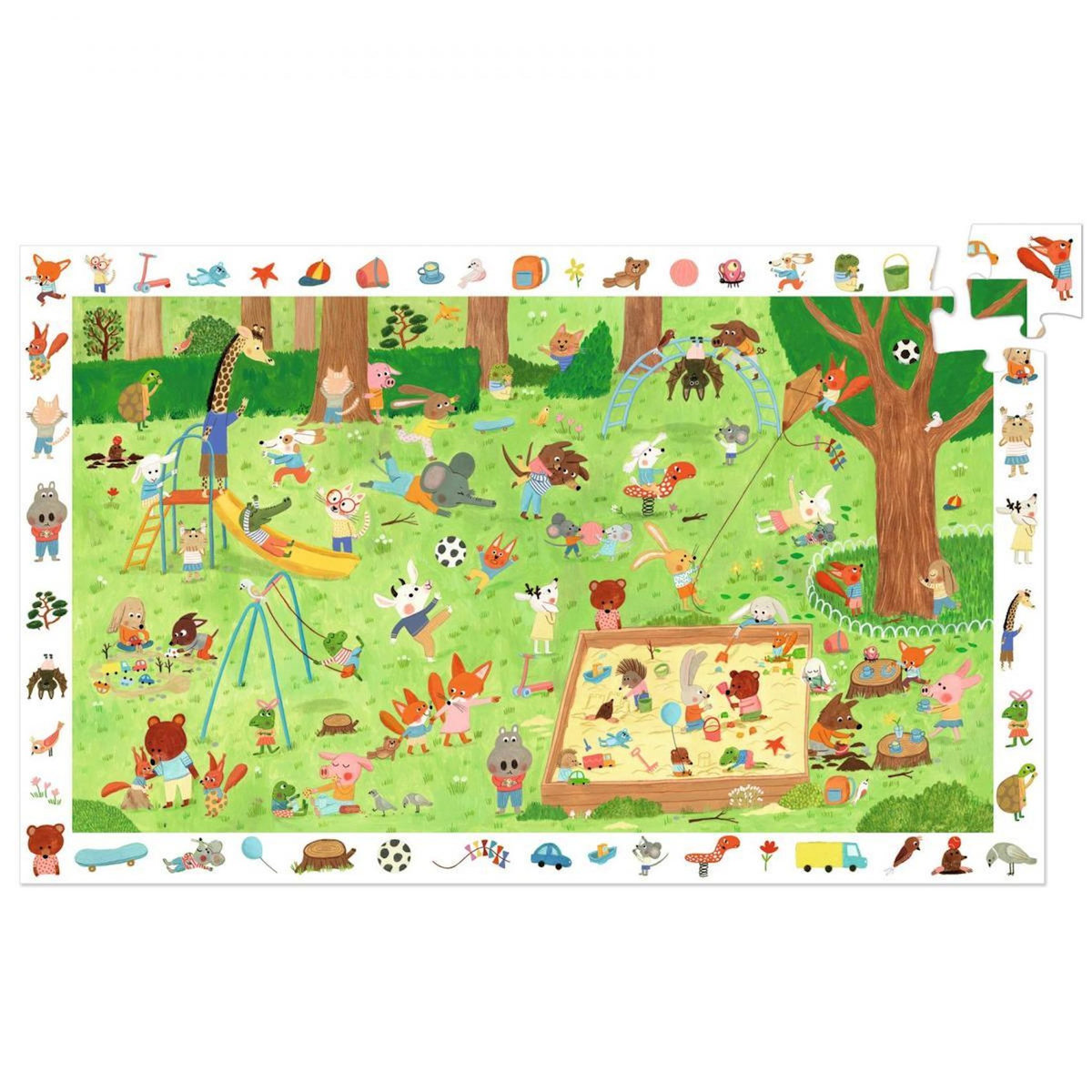 Djeco 35 Pcs le square des petits amis