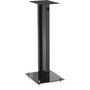 Voir la diapositive 3 : Triangle Pied d'enceinte S02 noir (La paire)