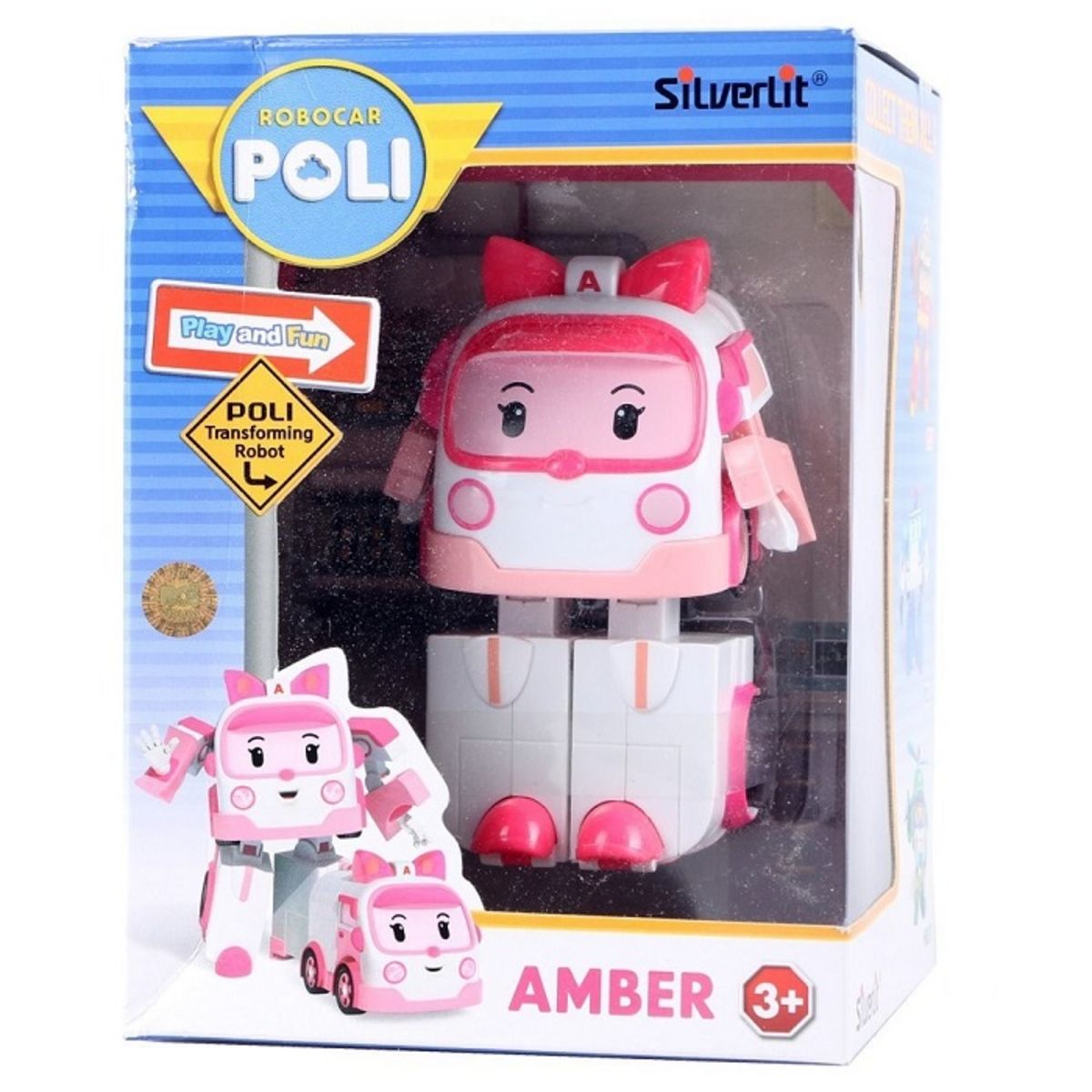 SILVERLIT Véhicule transformable ambre