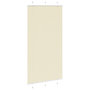 Voir la diapositive 3 : VIDAXL Store plisse creme 105x200cm largeur du tissu 104,4cm polyester