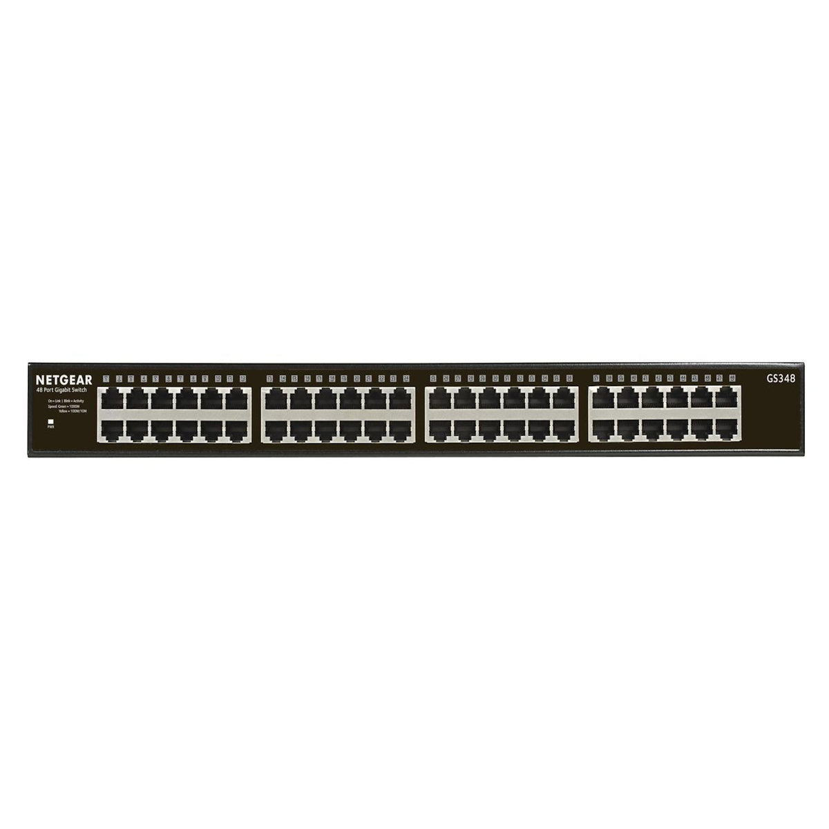 Netgear Commutateur NETGEAR SOHO GS348 non géré 48 ports Gigabit Ethernet