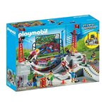 PLAYMOBIL Jeu de construction Playmobil Ensemble Skatepark coloré