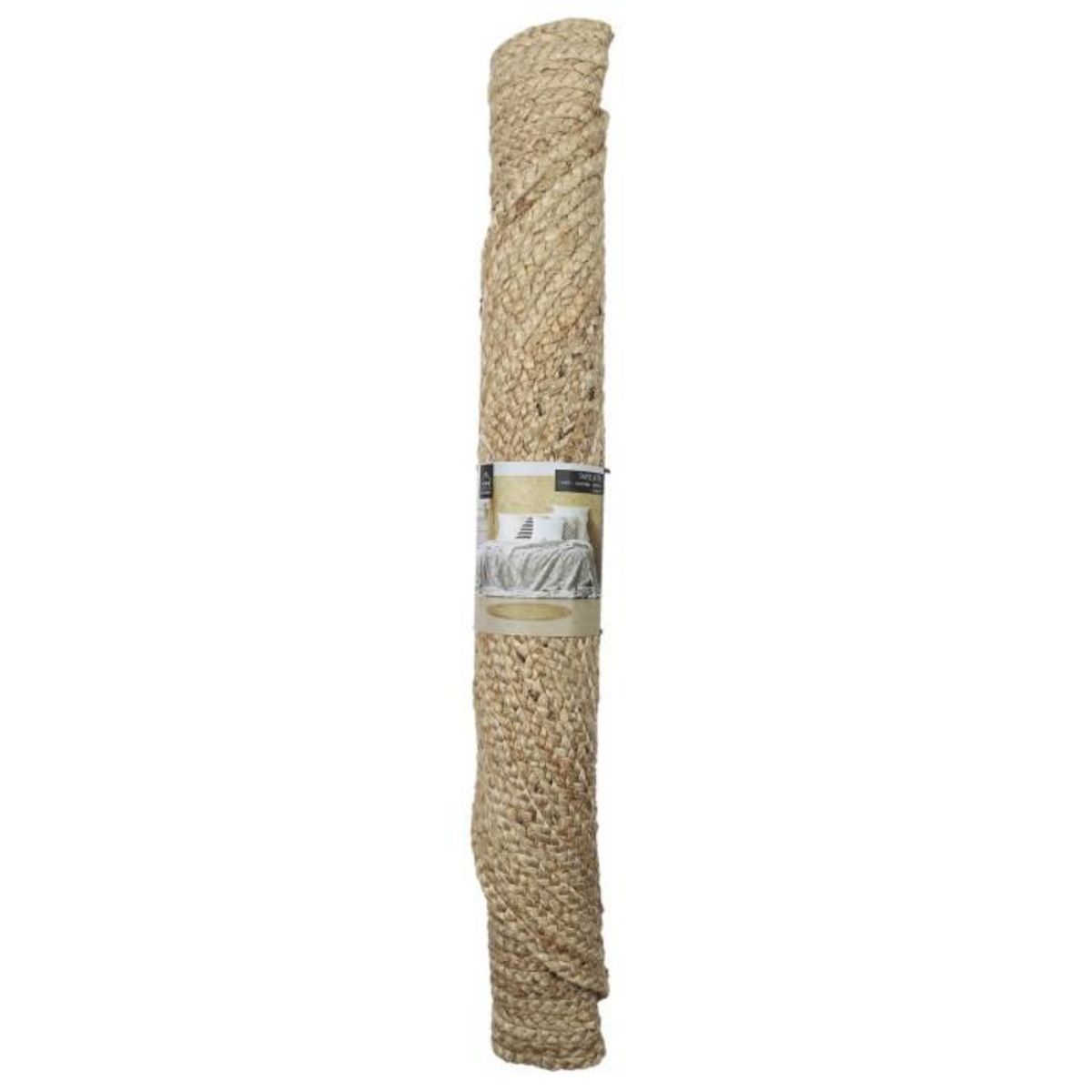 Paris Prix Tapis Rond Déco en Jute  Baltimore  80cm Naturel