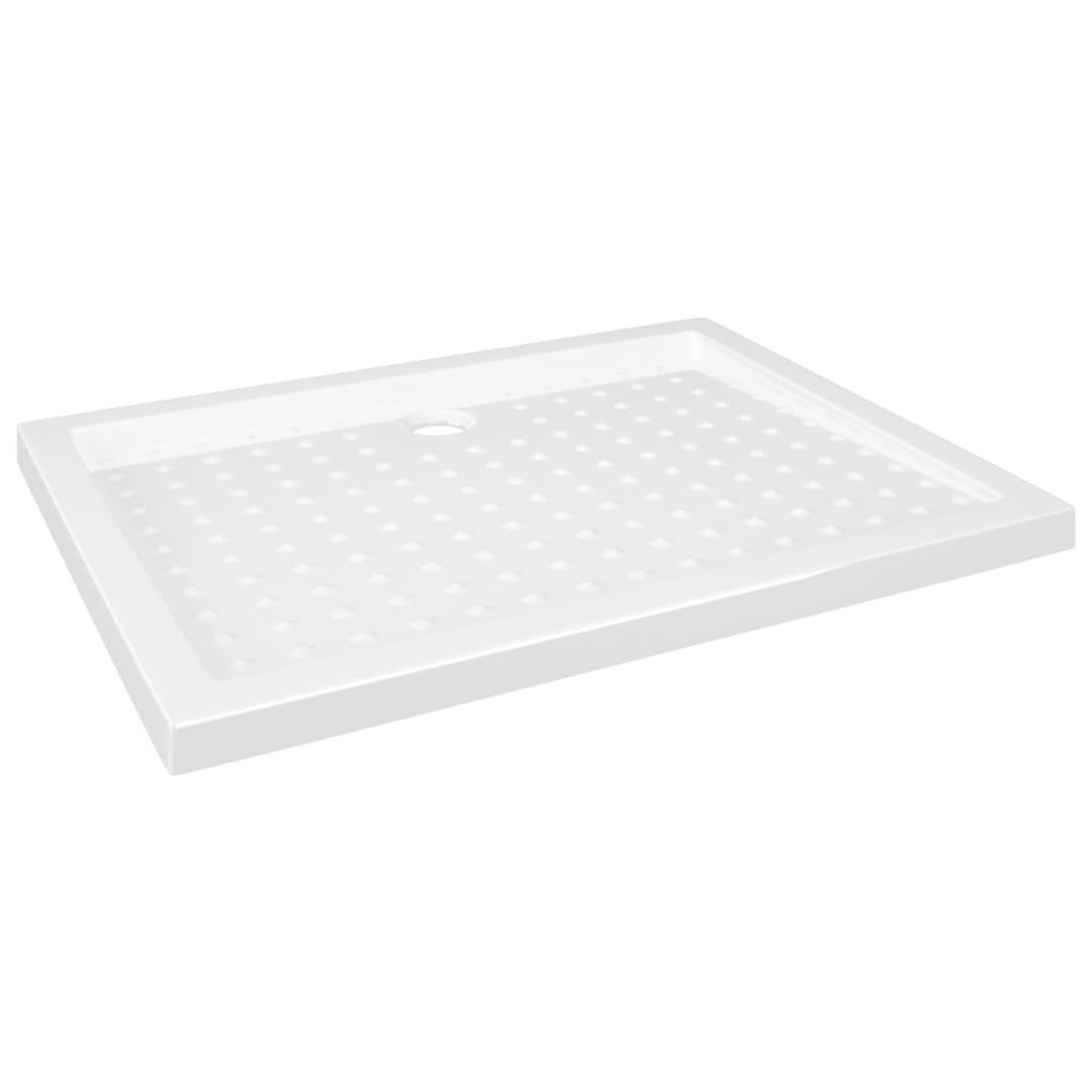 Voir la diapositive 2 : VIDAXL Receveur de douche avec picots Blanc 90x70x4 cm ABS
