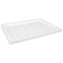 Voir la diapositive 2 : VIDAXL Receveur de douche avec picots Blanc 90x70x4 cm ABS