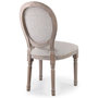 Voir la diapositive 4 : Paris Prix Lot de 2 Chaises Médaillon Cannage  Versailles  96cm Beige