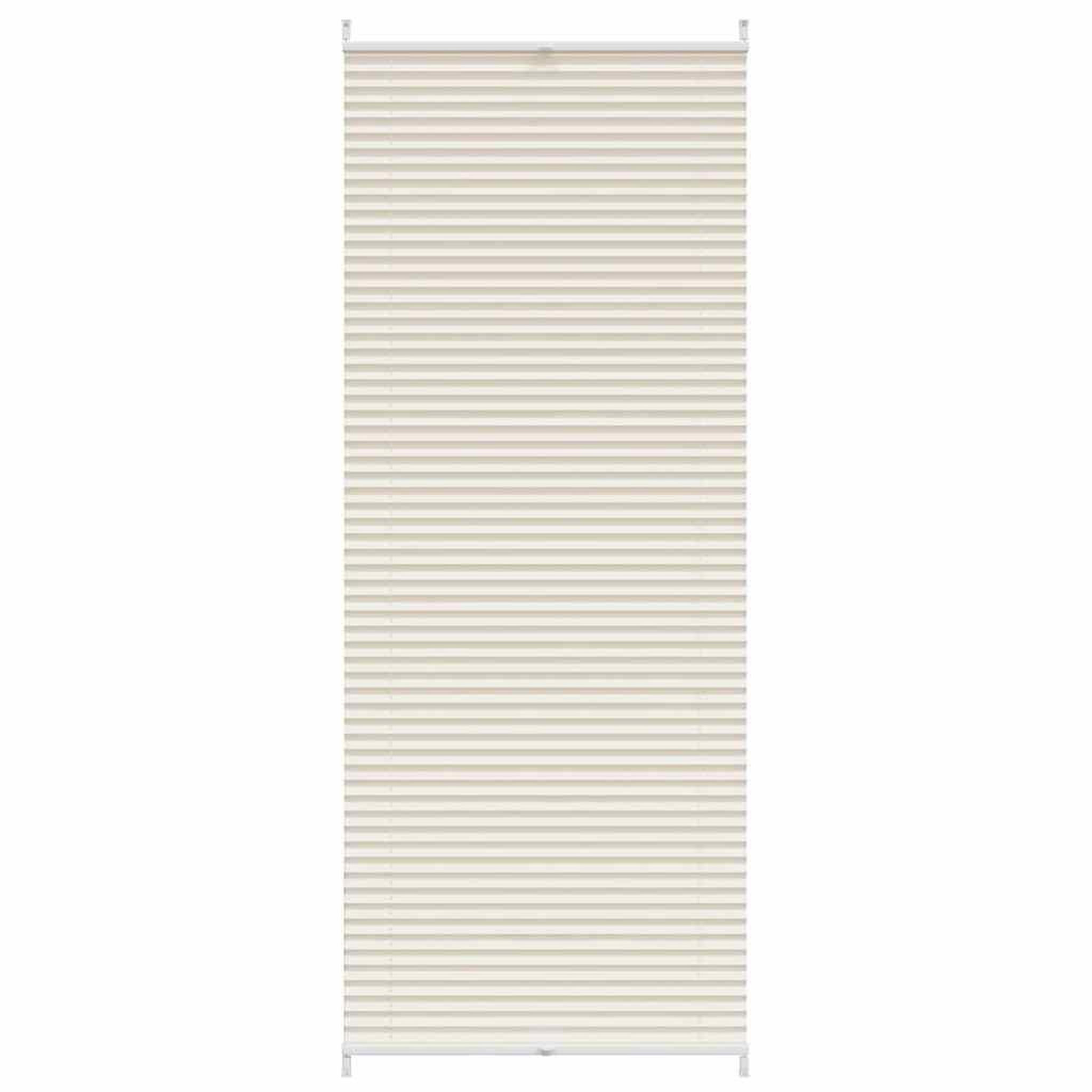 Voir la diapositive 2 : VIDAXL Store plisse 70x200 cm Creme