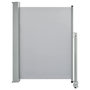 Voir la diapositive 2 : VIDAXL Auvent lateral retractable de patio 100 x 300 cm Gris