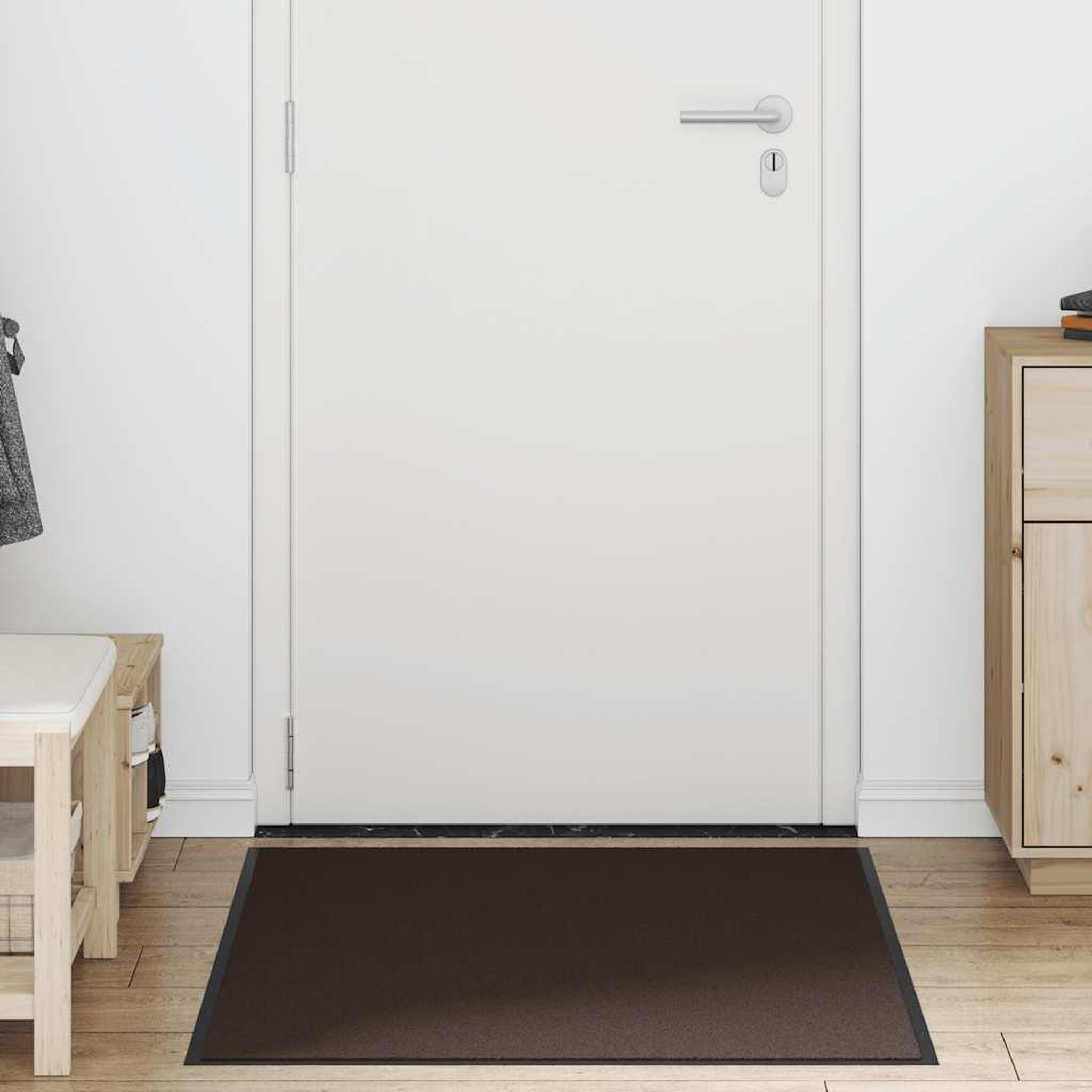 Voir la diapositive 2 : VIDAXL Paillasson Marron 80x120 cm