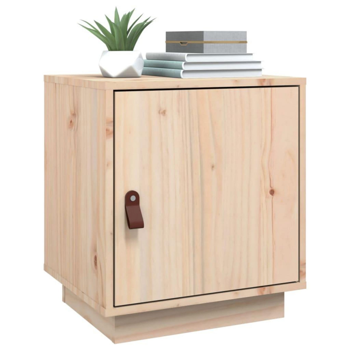 VIDAXL Tables de chevet 2 pcs 40x34x45 cm Bois de pin massif