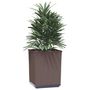 Voir la diapositive 3 : VIDAXL Jardinieres 2 pcs marron 30x30x37 cm polypropylene
