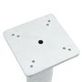 Voir la diapositive 5 : VIDAXL Base de parasol enterre argente 16x16x39,5 cm acier