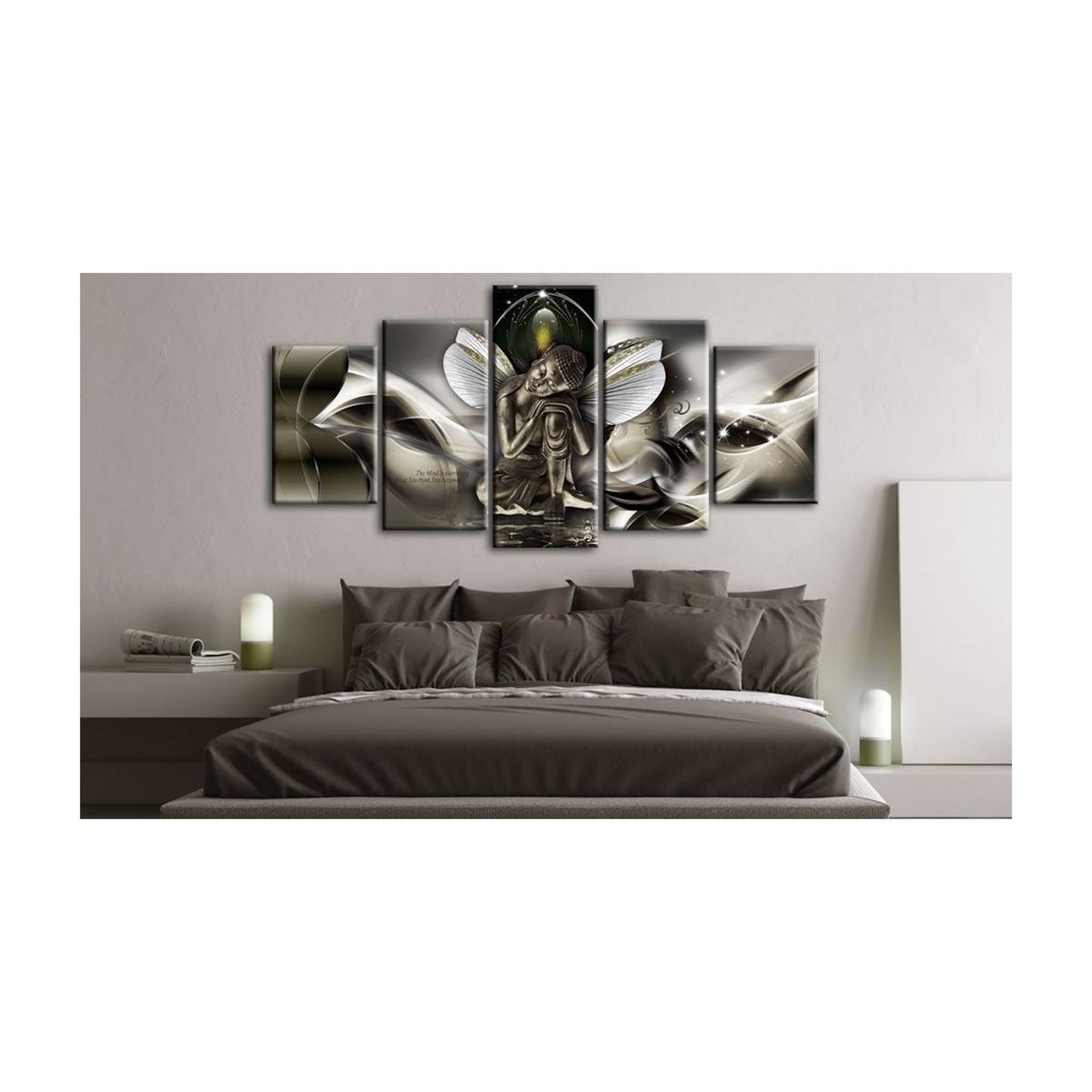 Voir la diapositive 2 : Paris Prix Tableau imprimé  mystic buddha