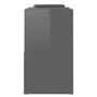 Voir la diapositive 4 : VIDAXL Meuble TV Gris brillant 104x30x52 cm Bois d'ingenierie