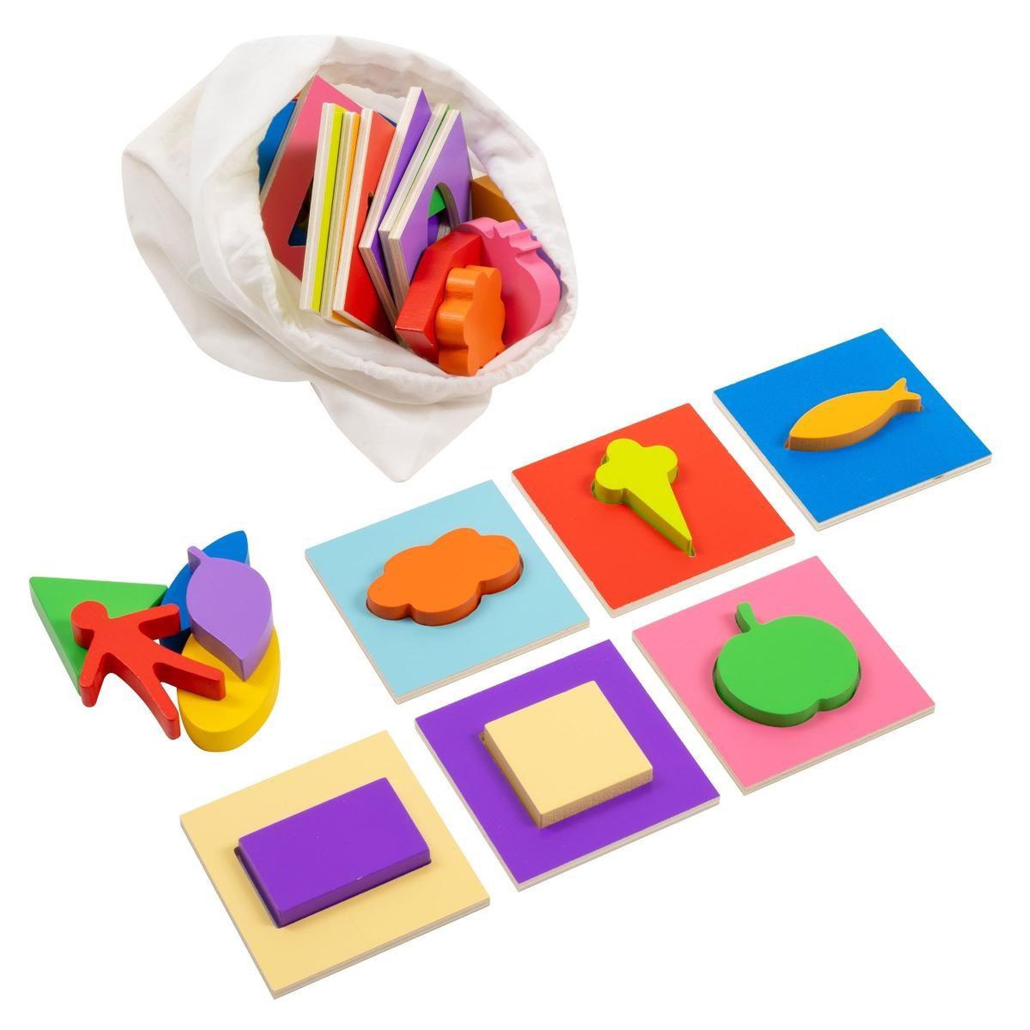 EDUCO Combinez les formes — 44 éléments