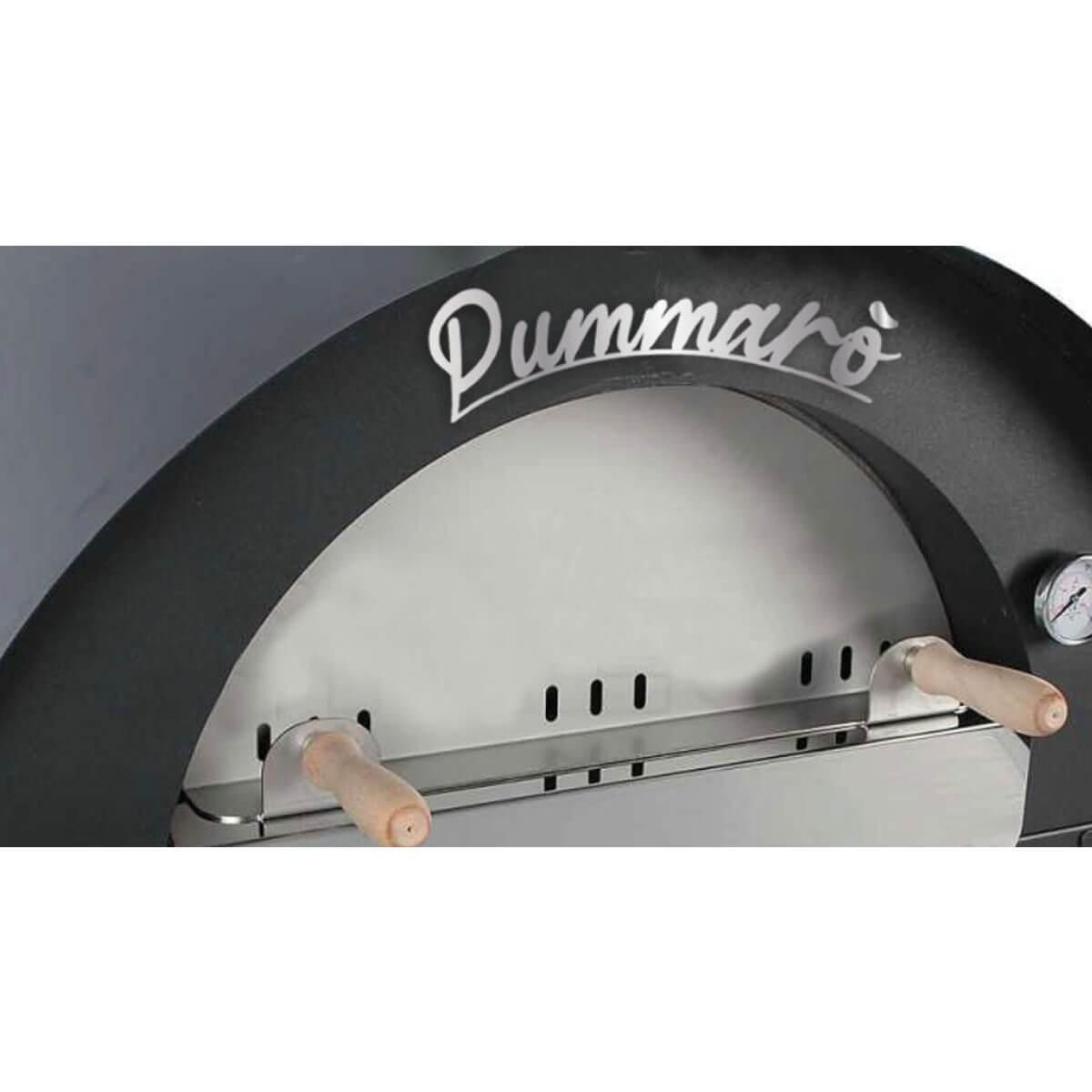 BELLANAPOLI Four à bois Professionnel Cuisson 2 Pizzas INOX 430 Haute qualité 130Kg 400°C Bellanapoli