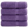 Voir la diapositive 1 : VIDAXL Serviettes de douche de qualité supérieure SOLUND 4 pcs violet