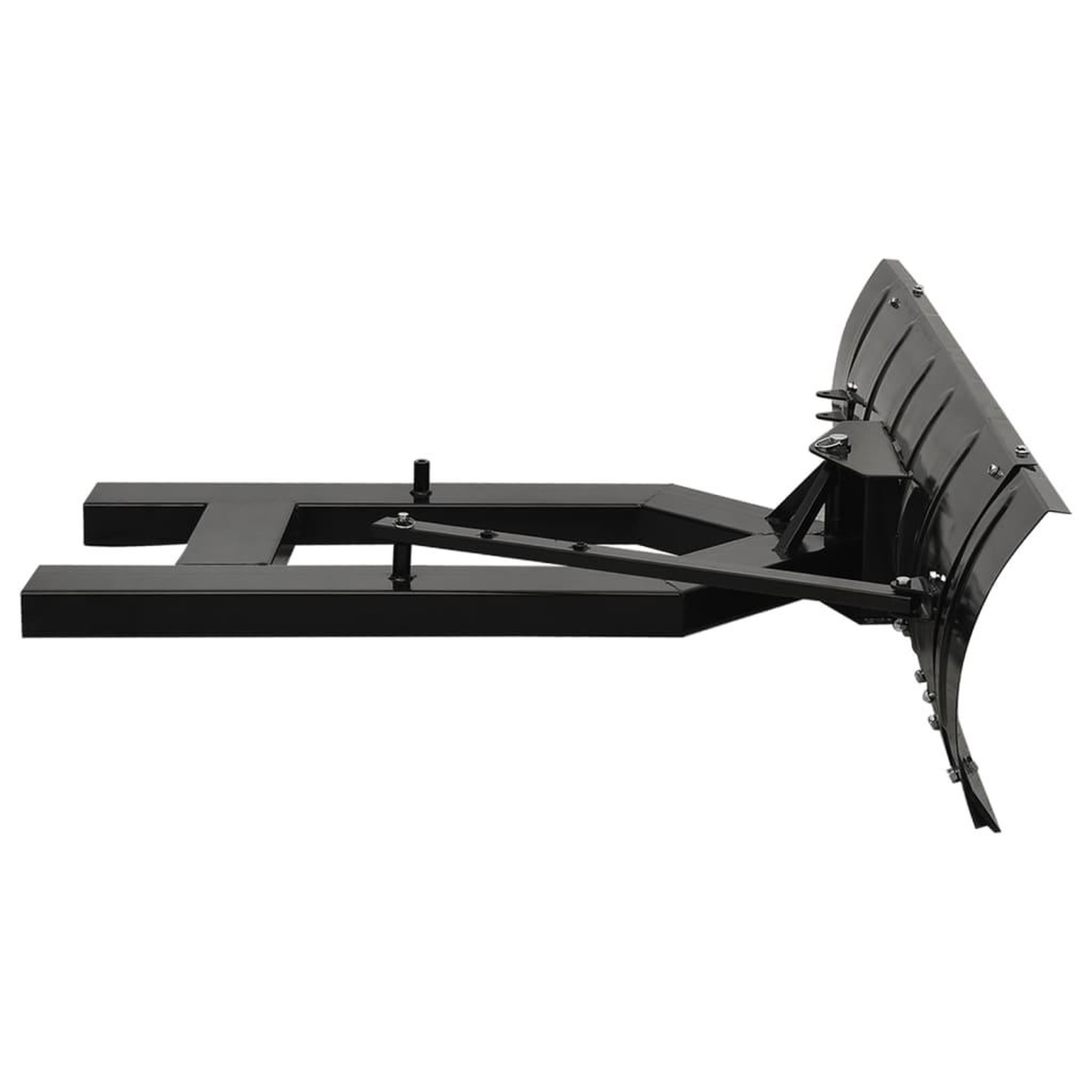 Voir la diapositive 3 : VIDAXL Chasse-neige pour chariot elevateur 150x38 cm Noir