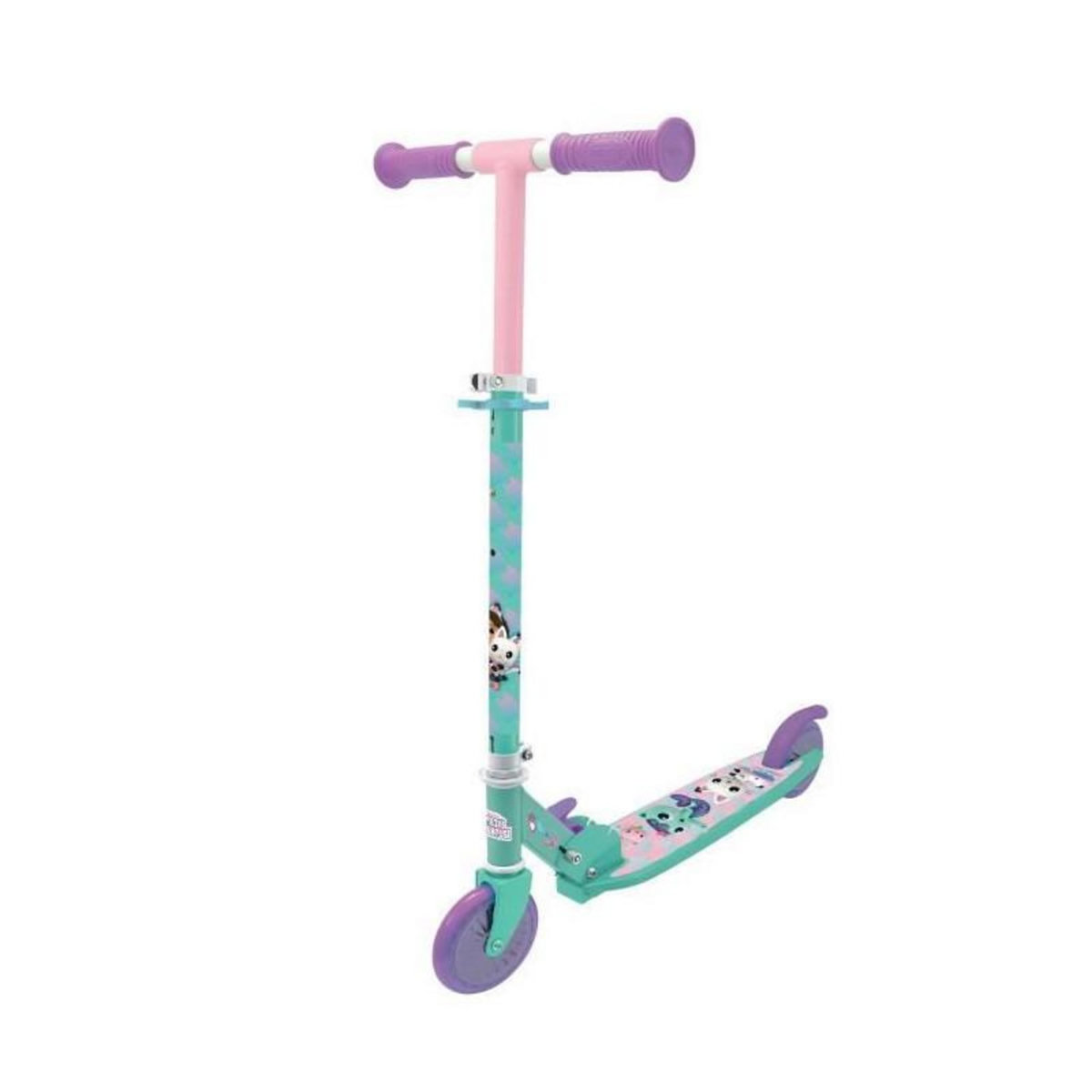 SMOBY Smoby - Patinette Gabby et la Maison Magique - 2 roues - Pliables -