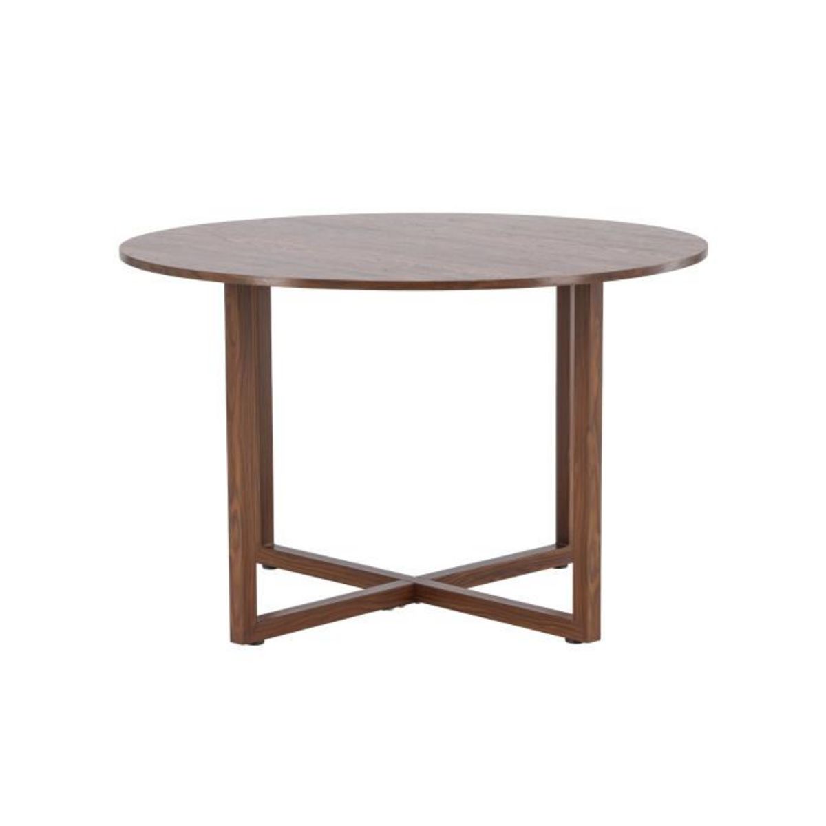 Paris Prix Table à Manger Ronde  Durango  120cm Noyer