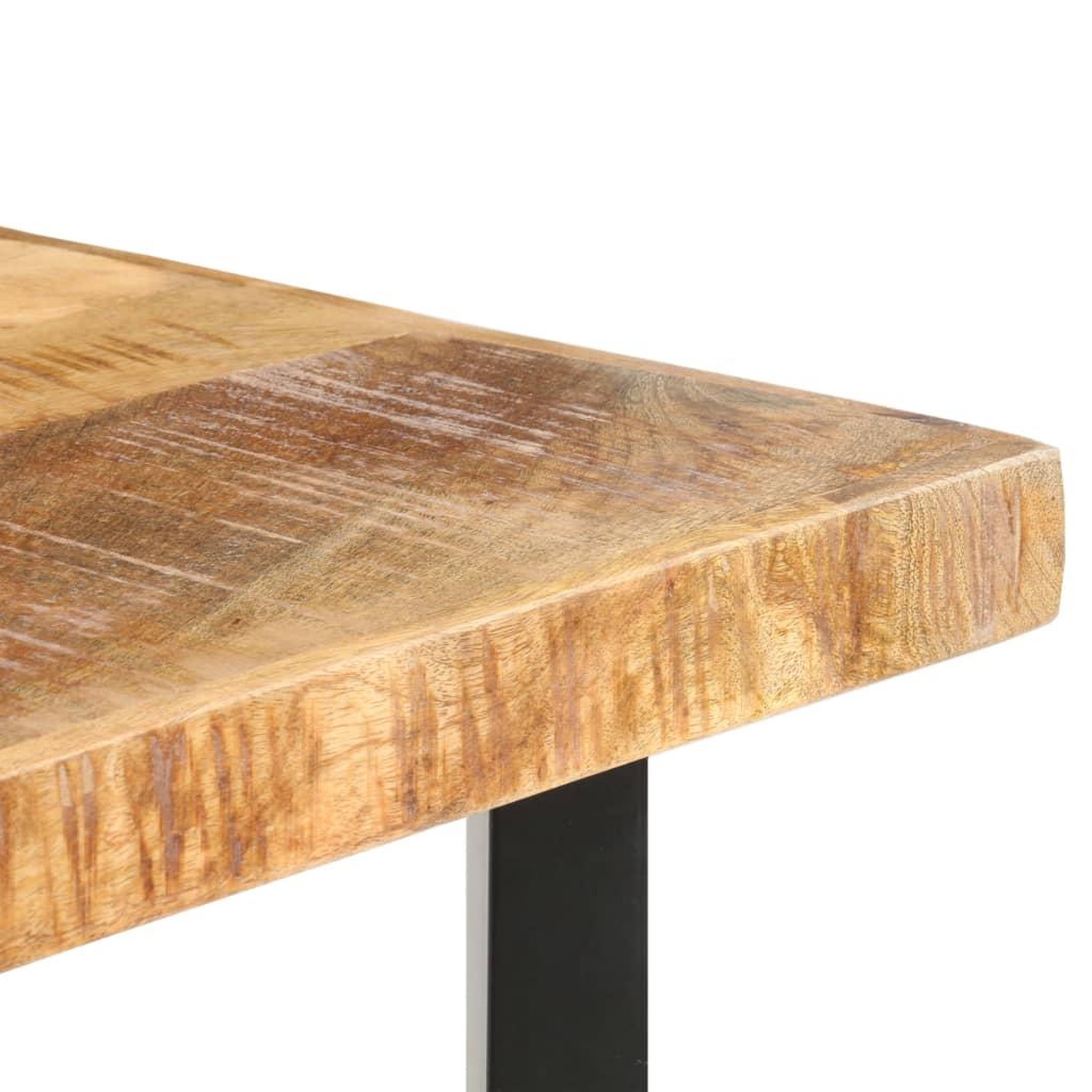 Voir la diapositive 5 : VIDAXL Table de bar 120x58x107 cm Bois de manguier brut