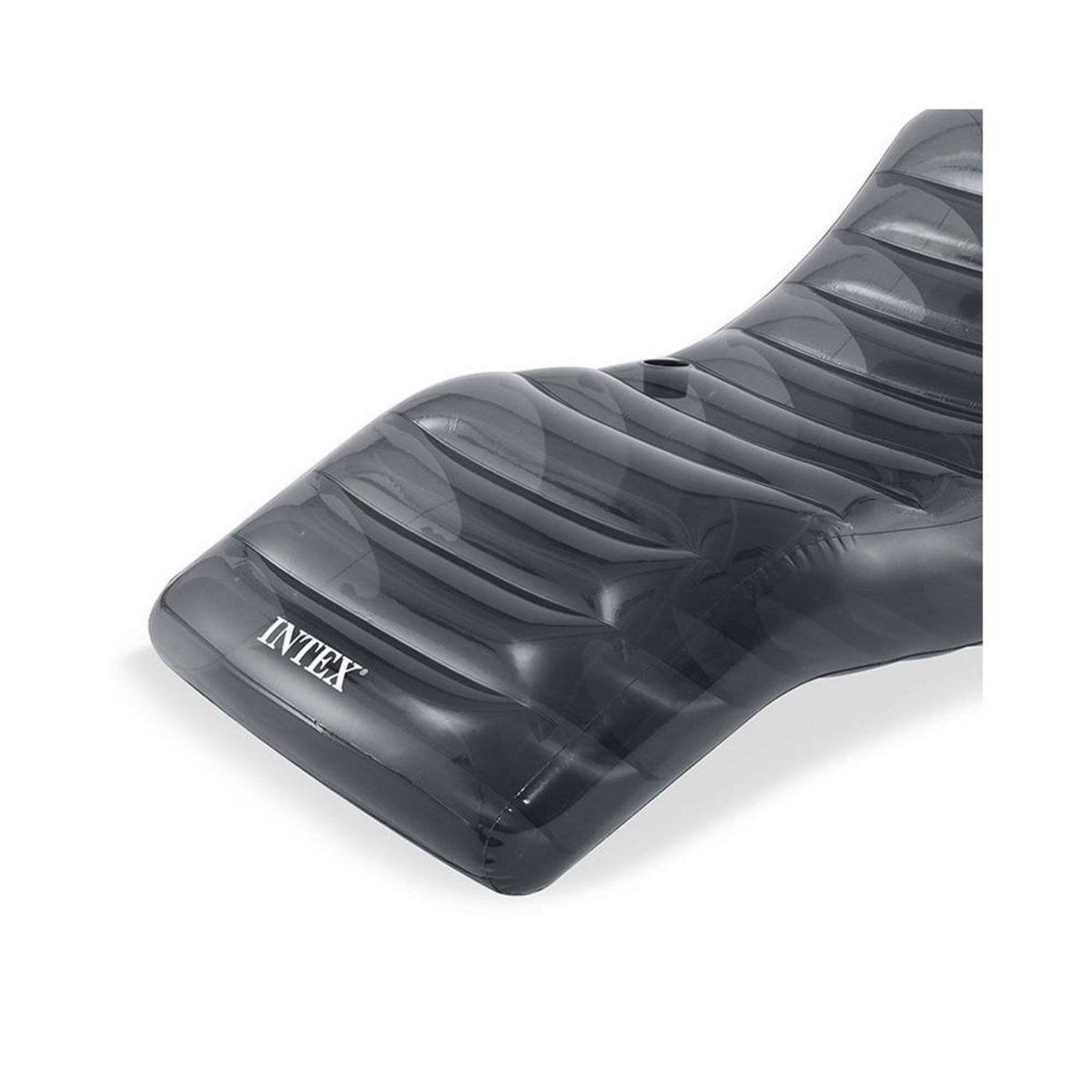 INTEX Fauteuil lounge piscine gonflable Carbone