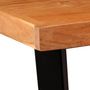 Voir la diapositive 5 : VIDAXL Table de bar Bois massif d'acacia 60x60x107 cm